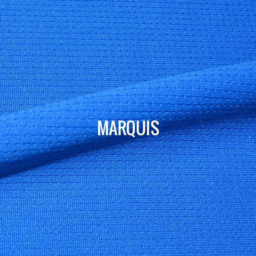"MARQUIS" I Shirt Fabric I 100% Performance poly with micro square texture. Super breathable with featherweight mobility. ALSO AVAILABLE IN RECYCLED POLY.