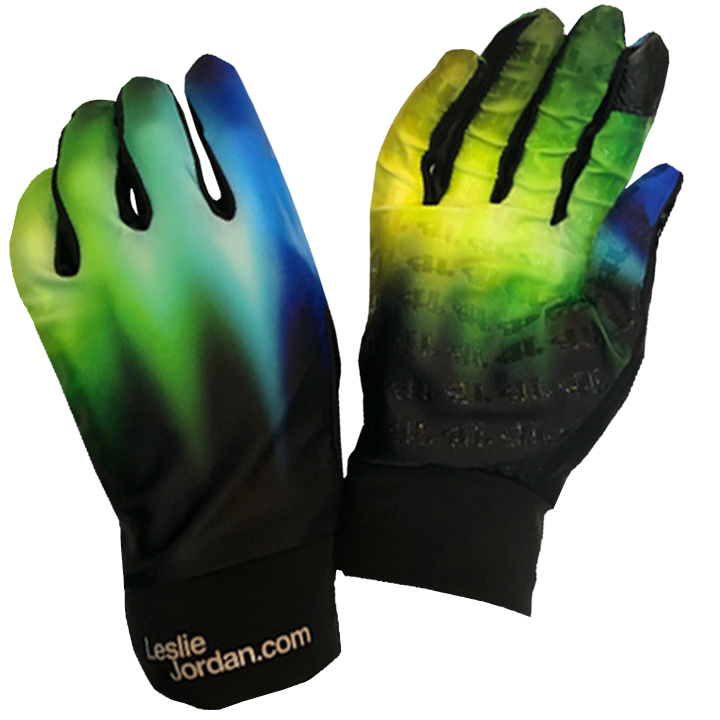 Platinum Play Strappy Mesh Gloves (1X-3X) in Green