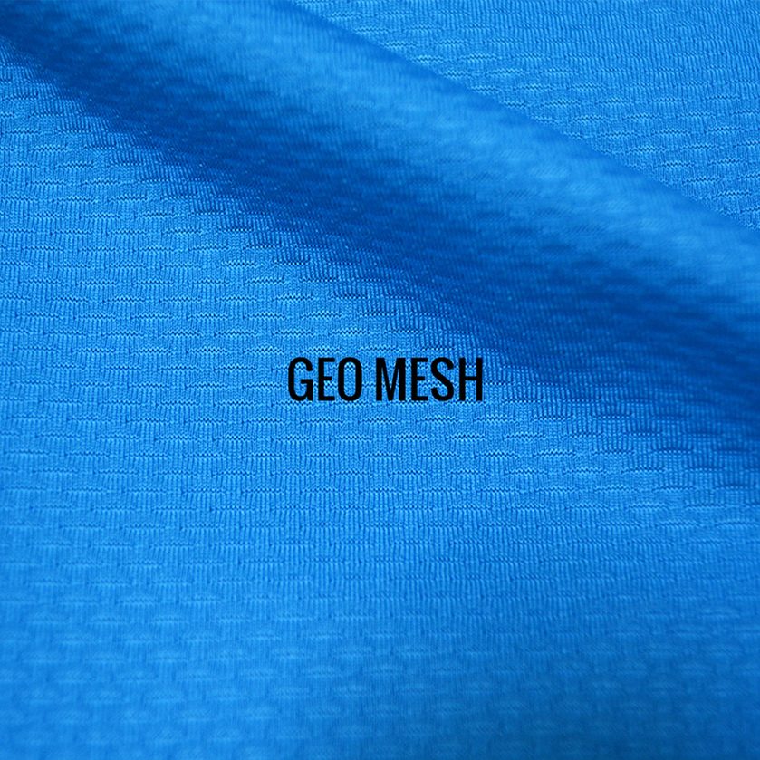 "GEO MESH" I Shirt Fabric I 4-Way stretch poly/spandex blend fabric offers extreme comfort, flexibility & movement. Medium weight