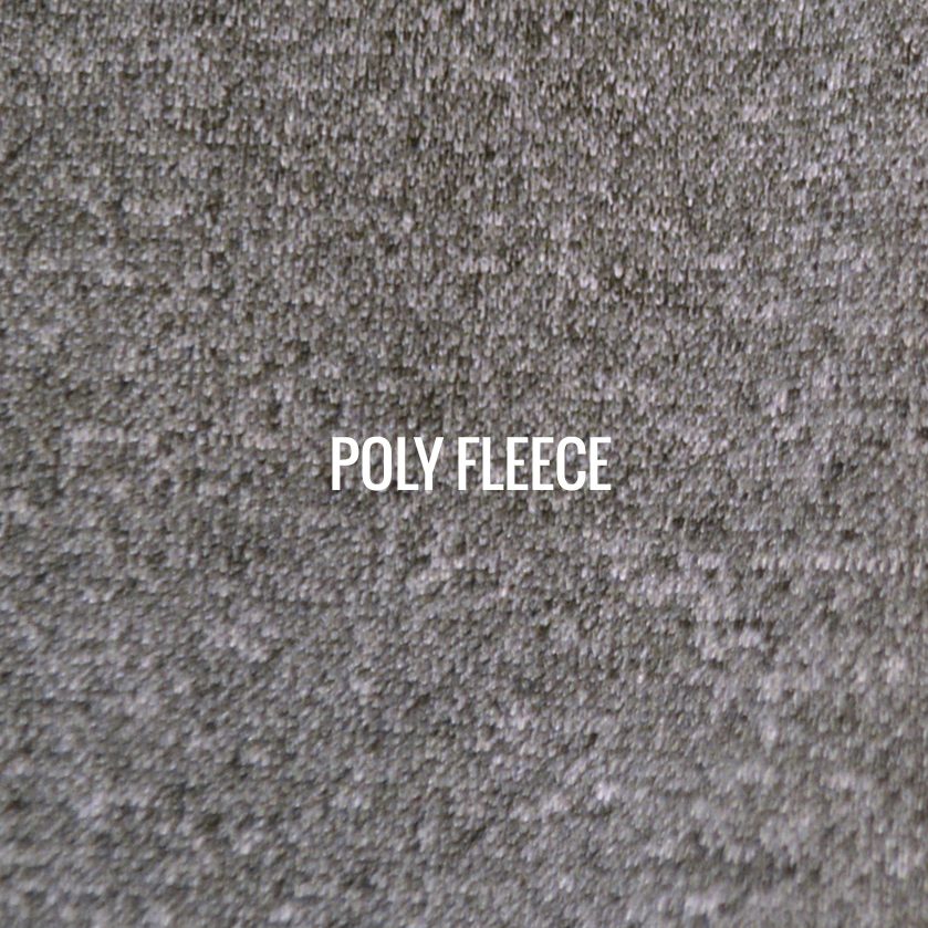 POLY FLEECE | A thick material with a soft feel